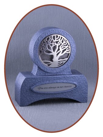 Mini Ash Urn 'Tree of Life' in Different Colors - HM497