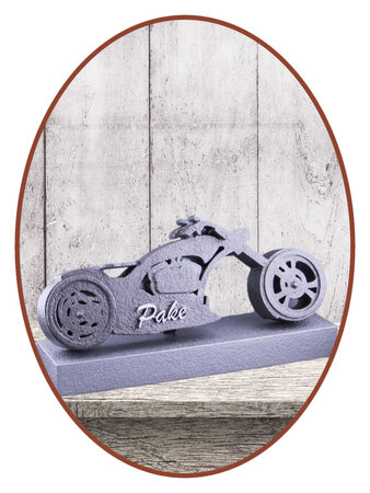 Design Ash Motorcycle Mini Urn 'Biker'  with name - HMP610