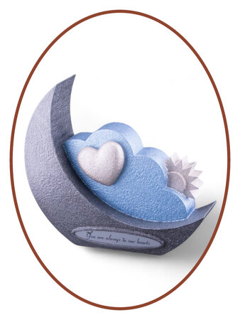 Mini Children / Baby 'Moon Cloud' Ash Urn - HMP645