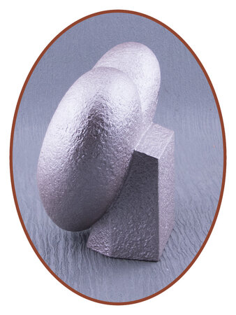 Mini Ash Urn 'Heart in Heart' in Different Colors - HMP613R