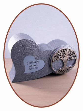 Mini Ash Urn 'Tree of life' in Different Colors - HMP631T