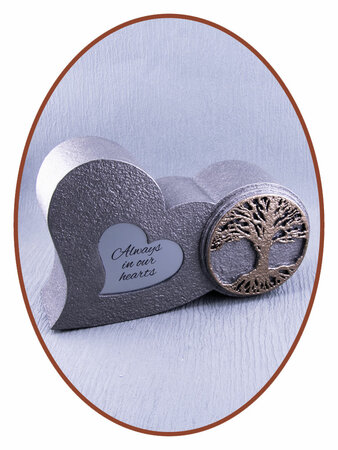 Mini Ash Urn 'Tree of life'  in Different Colors - HMP631T