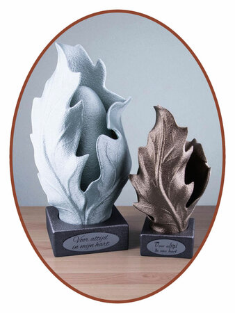 Mini - Midi Ash Urn 'Protected by Leafs' - HMP682