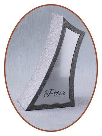 Steel Look Modern Mini Ash Urn  - HM366
