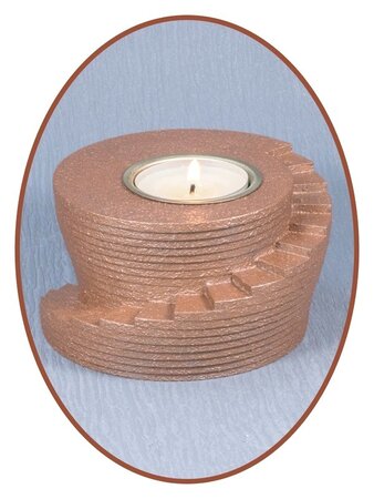 Mini Ash Urn 'Stairway To Heaven' with Tealight Holder - HMP646
