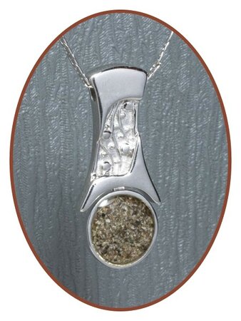 Close2Me© 925 sterling silver 'Be With Me' ash pendant - CM012
