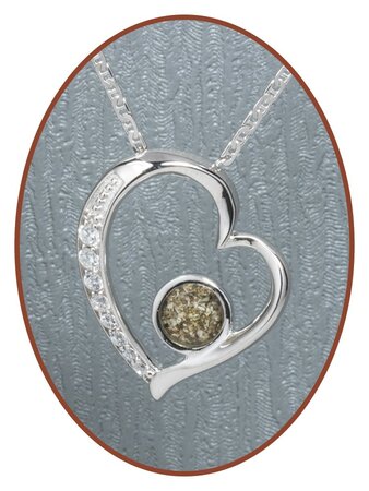 Close2Me© 925 sterling silver 'Endless Love' ash pendant - CM002