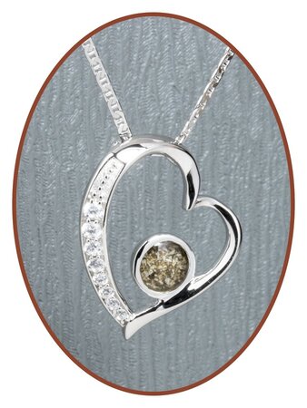 Close2Me© 925 sterling silver 'Endless Love' ash pendant - CM002