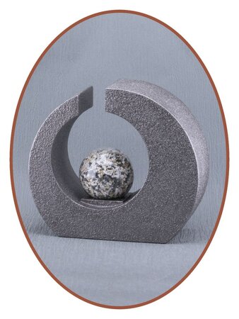 Mini Design Ash Urn 'Circle' - HMP629